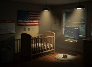 미국 출산율 역대 최저 수준 유지