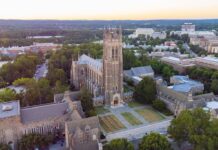2026년 미국 최고의 대학 TOP 25, 듀크 대학교 14위에 선정