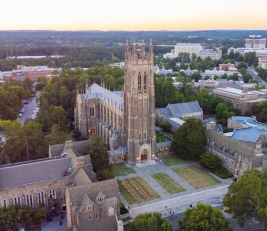 2026년 미국 최고의 대학 TOP 25, 듀크 대학교 14위에 선정