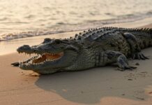 노스캐롤라이나 악어 뒷마당, 해변, 학교까지 출몰 급증