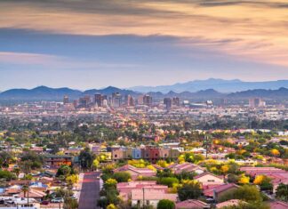 미국에서 가장 더운 도시 TOP 10