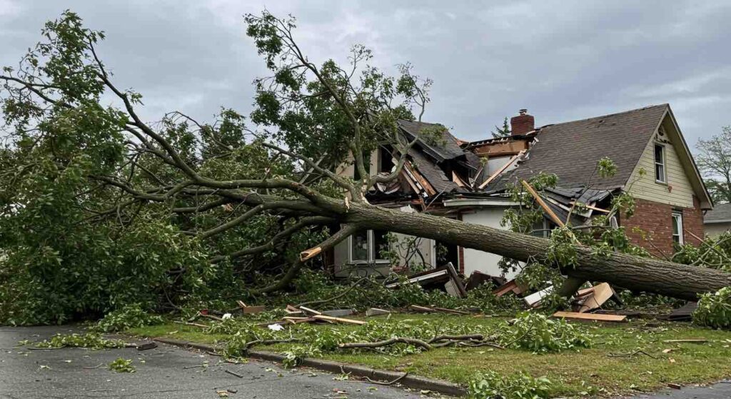 노스캐롤라이나 자연재해로 쓰러진 나무, 누가 책임지고 비용을 지불할까?