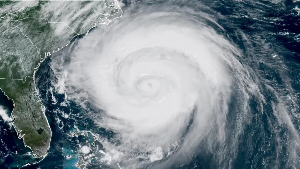 노스캐롤라이나 허리케인 에린(Hurricane Erin) 비상사태 선포