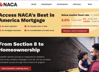 노스캐롤라이나 NACA 주택구매 프로그램