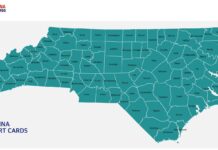 노스캐롤라이나 학업 성취도 2025 결과발표