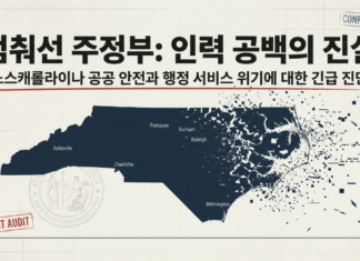 노스캐롤라이나 주정부 인력 부족 심각