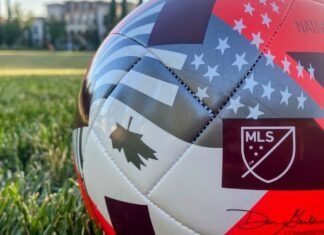 손흥민, 2026년 7월 샬럿 MLS 올스타전에 출전 a soccer ball sitting on top of a lush green field