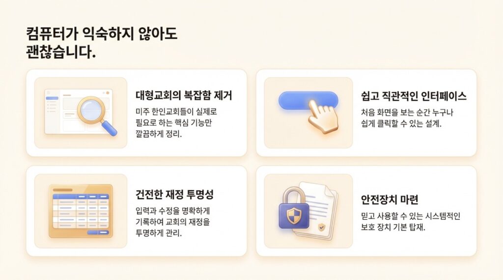 미국 한인교회를 위한 교회재정 프로그램 "요셉의 창고"가 출시