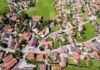그린스보로 신규 주택단지 900세대 개발 승인 — 한인 커뮤니티가 알아야 할 것 bird's eyeview of city