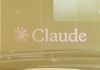 Anthropic 클로드 코어 AI 펠로십, 비영리단체에 AI 인재 1,000명 파견 Pink claude logo on a golden background with clear elements.