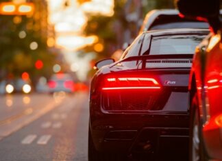 노스캐롤라이나 차량 등록 변경, 10월 1일부터 DMV 새 제도 시행 black Audi R8 parked beside road